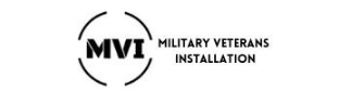 Logo of Military Veteran Installation with a target design.