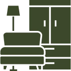 Living room furniture illustration